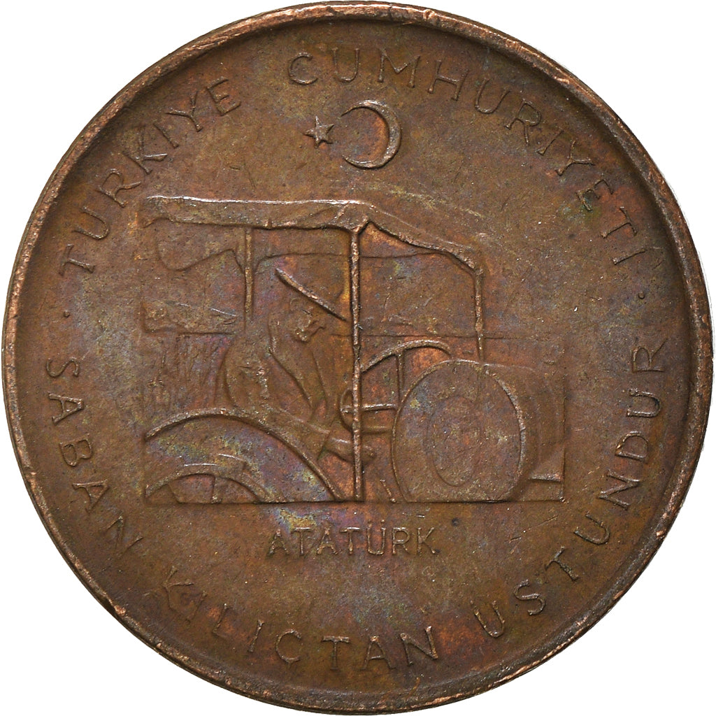 Munten, Turkije, 10 Kurus, 1971