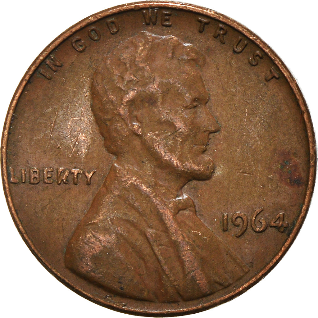 Münze, Vereinigte Staaten, Cent, 1964