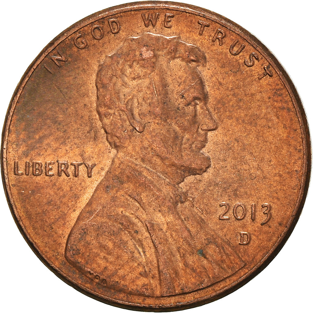 Moneta, Stati Uniti, Cent, 2013