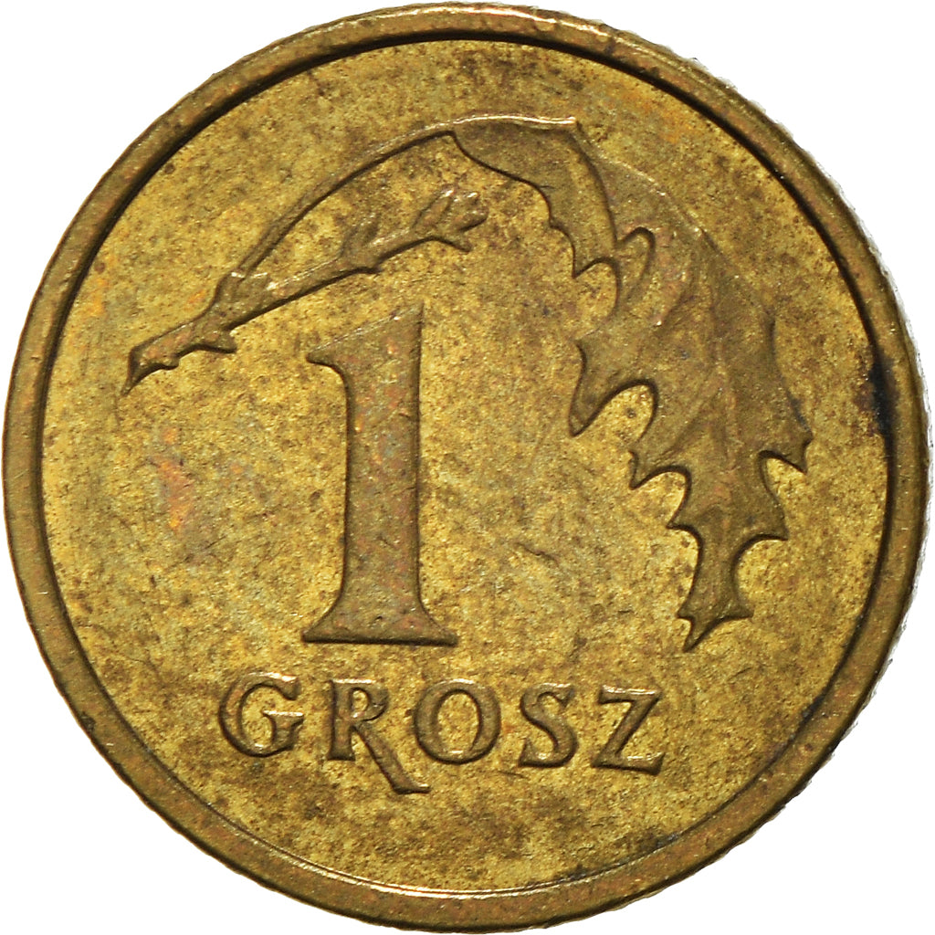 Moneta, Polonia, Grosz, 2004
