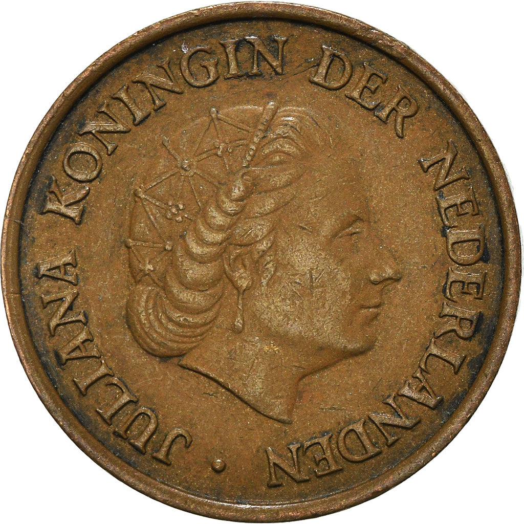 Monnaie, Pays-Bas, 5 Cents, 1962