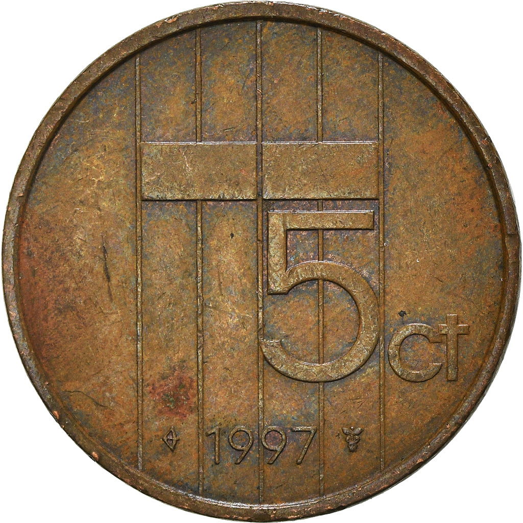 Munten, Nederland, 5 Cents, 1997