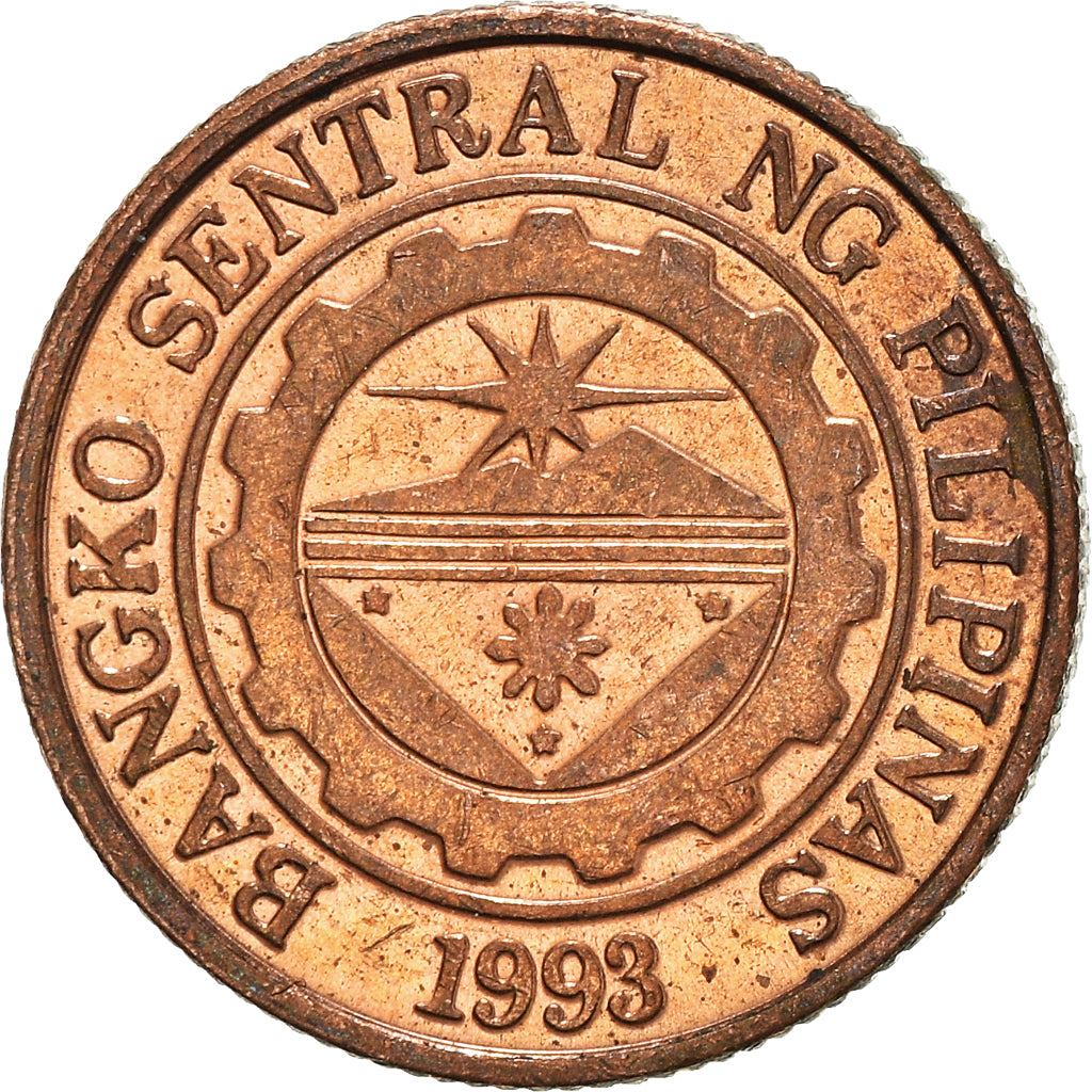 Coin, Philippines, 10 Sentimos, 1993