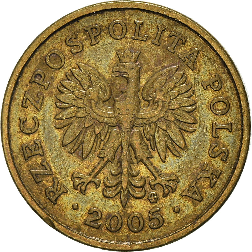 Moneta, Polonia, 2 Grosze, 2005