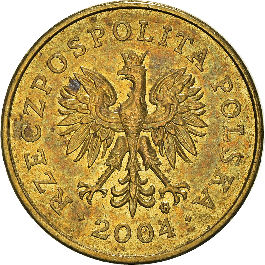 Monnaie, Pologne, 2 Grosze, 2004