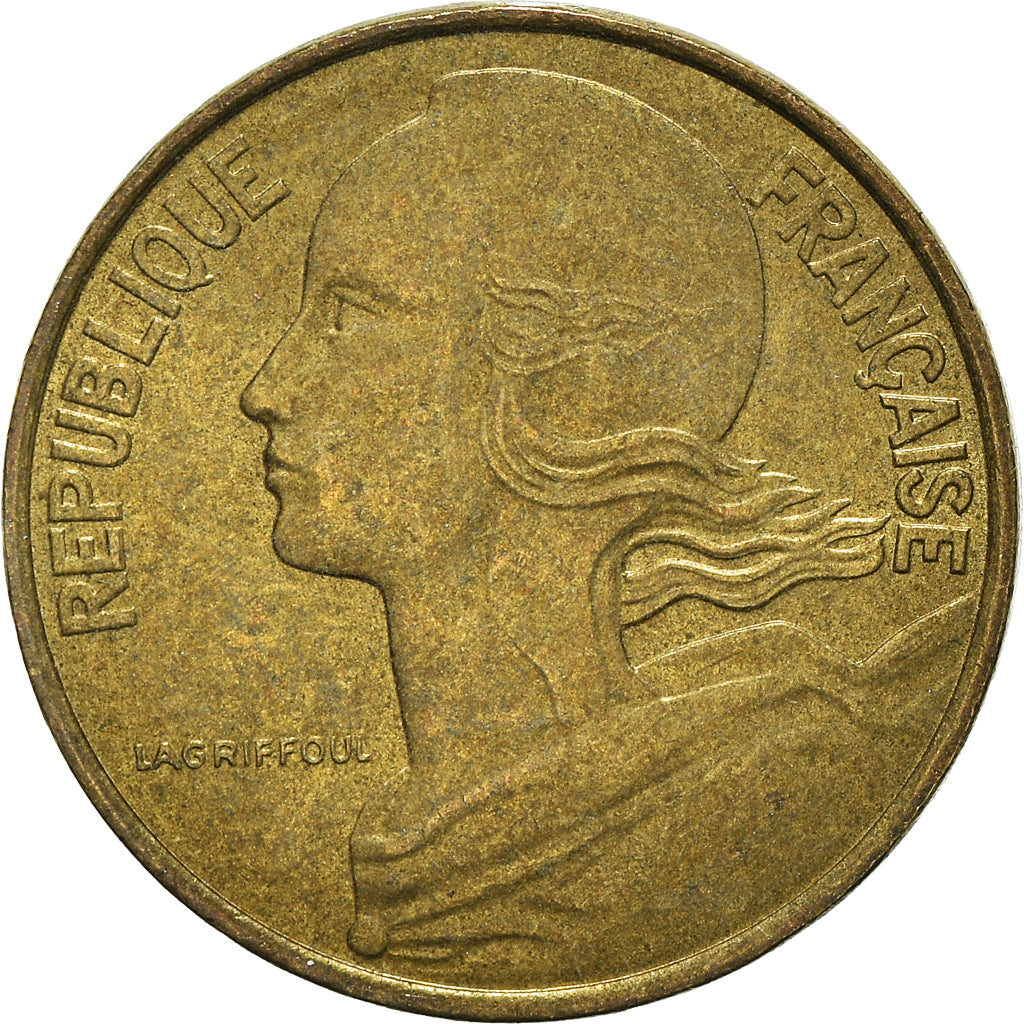 Moneta, Francja, 10 Centimes, 1992