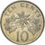 Moneda, Singapur, 10 Cents, 1986