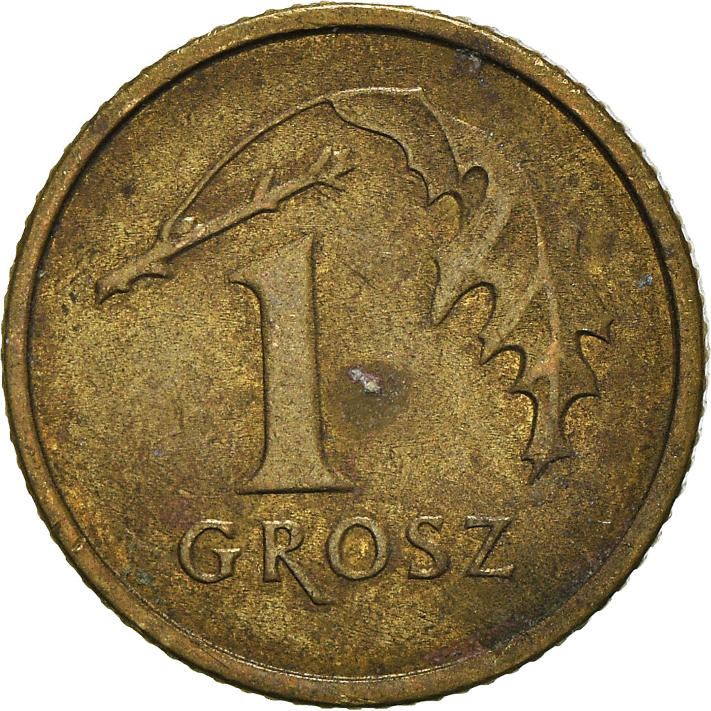 Moneta, Polonia, Grosz, 2001