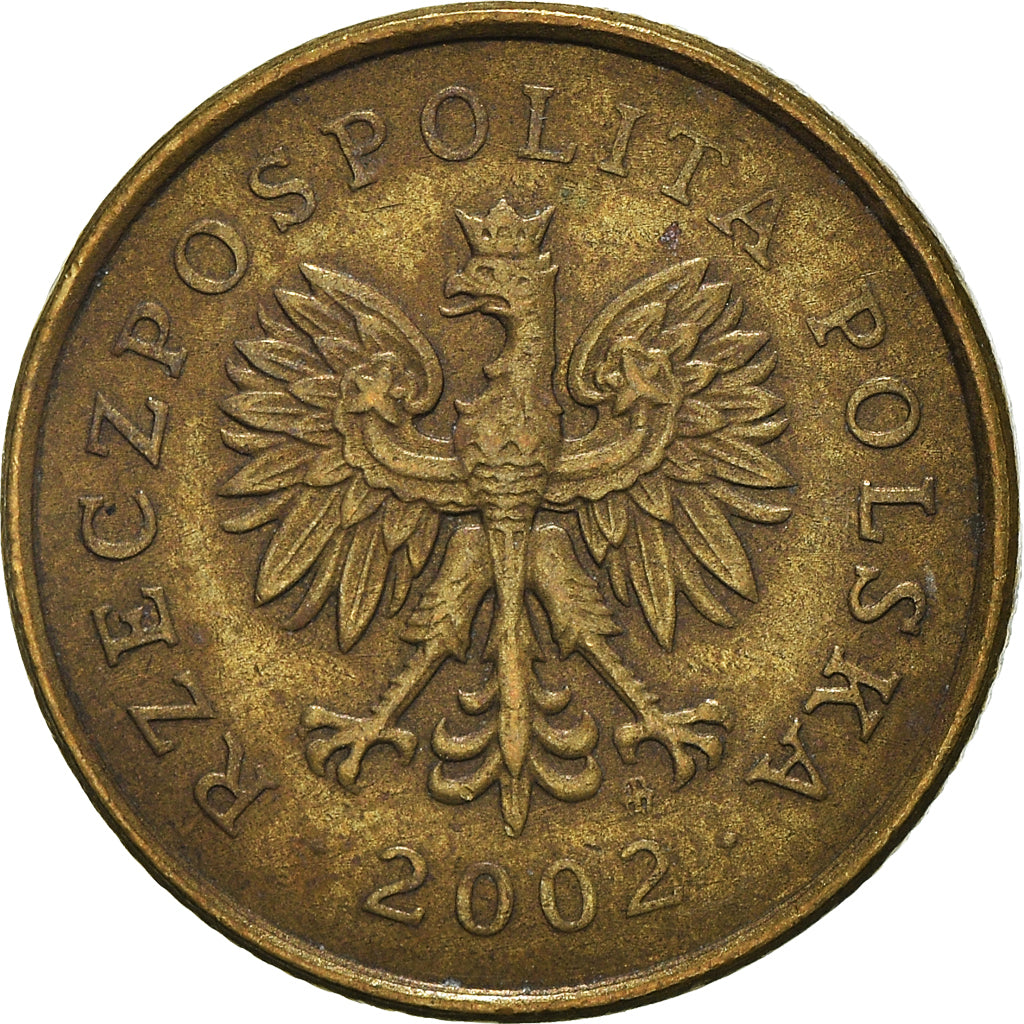 Monnaie, Pologne, 5 Groszy, 2002
