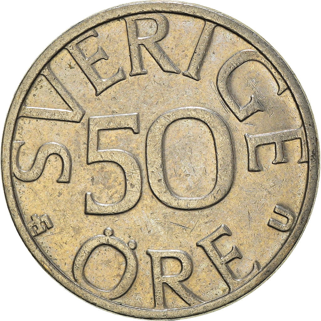 Münze, Schweden, 50 Öre