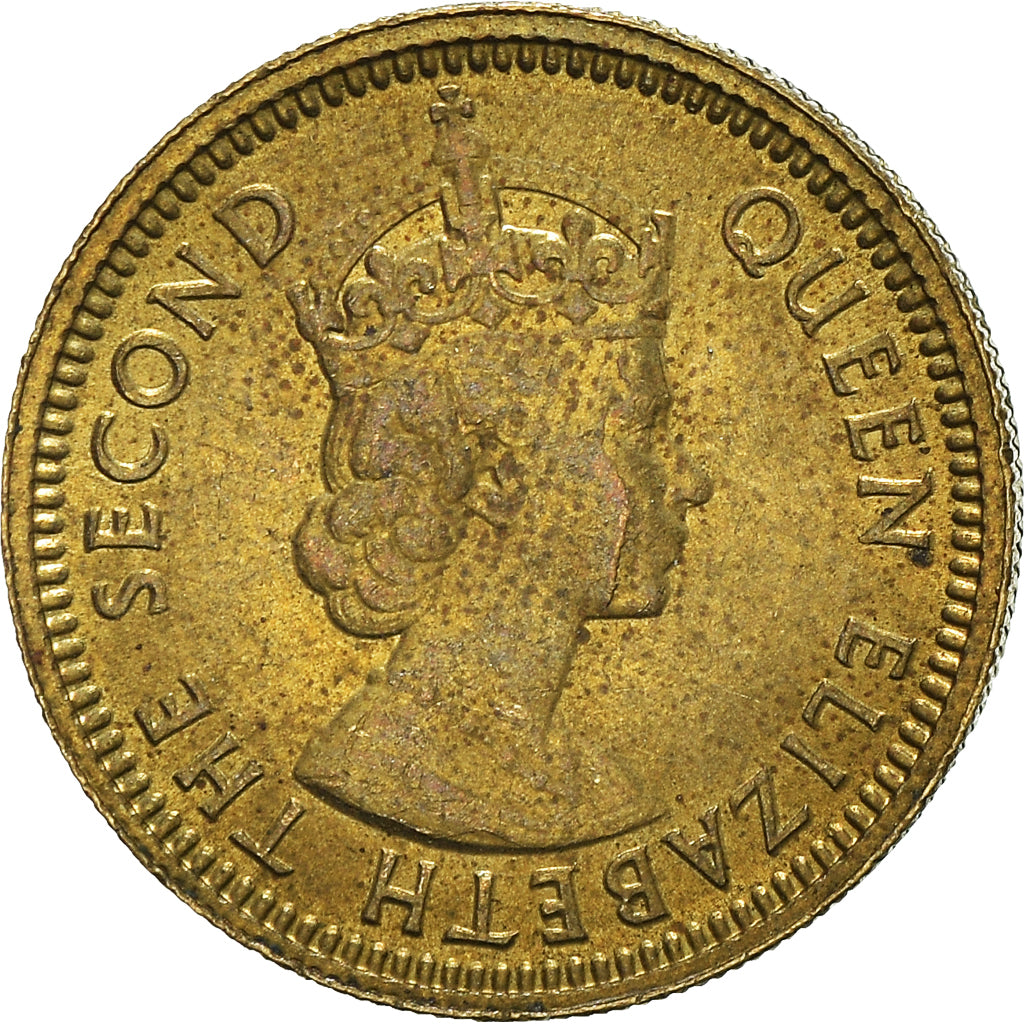 Coin, Hong Kong, 5 Cents, 1967