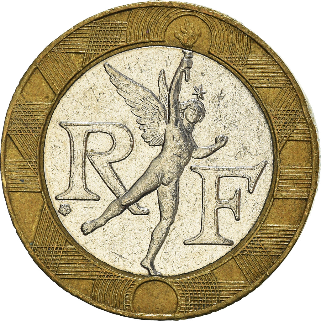 Monnaie, France, 10 Francs, 1991