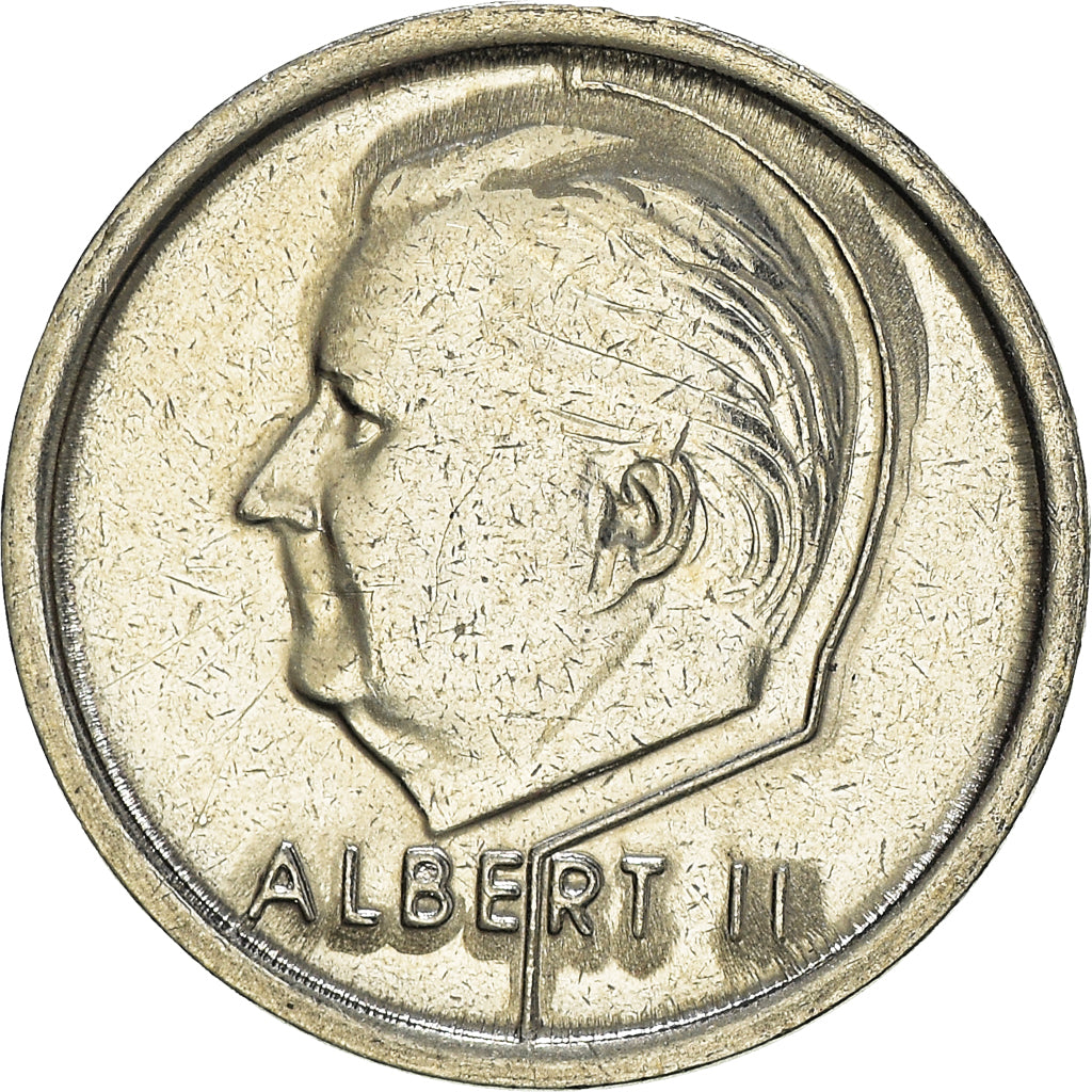 Münze, Belgien, Franc, 1995