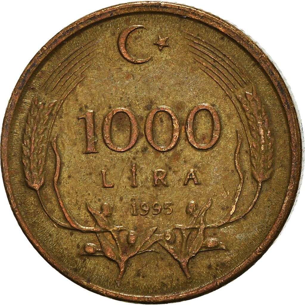 Moneta, Turchia, 1000 Lira, 1995