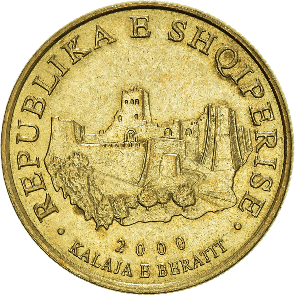 Moneda, Albania, 10 Lekë, 2000