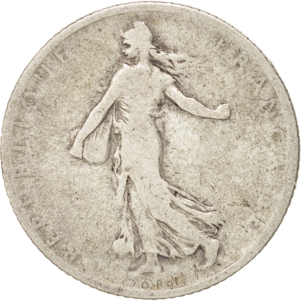 Francia, Semeuse, Franc, 1900, Paris, B, Argento, KM:844.1, Gadoury:467