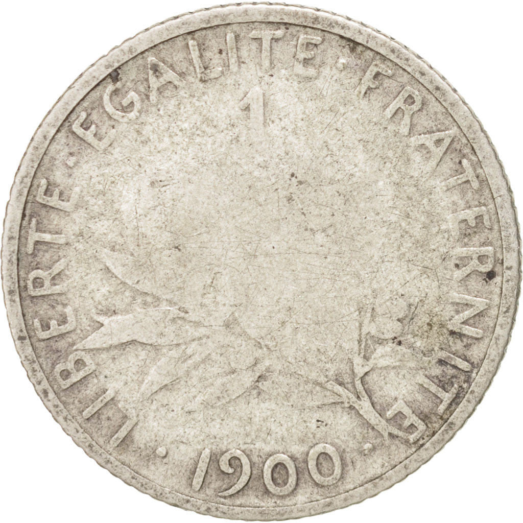 Francia, Semeuse, Franc, 1900, Paris, B, Argento, KM:844.1, Gadoury:467