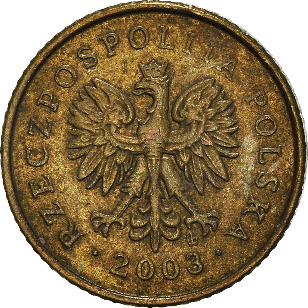 Moneta, Polonia, Grosz, 2003