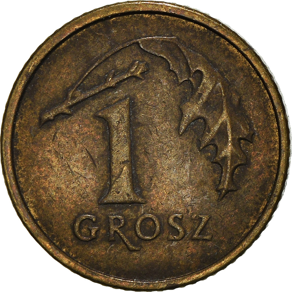 Moneta, Polonia, Grosz, 2003