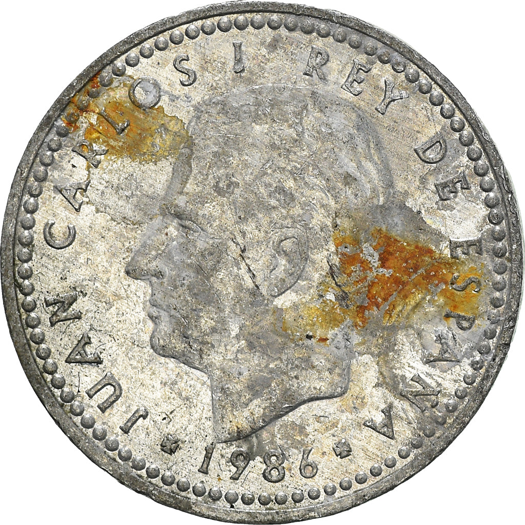 Monnaie, Espagne, Peseta, 1986