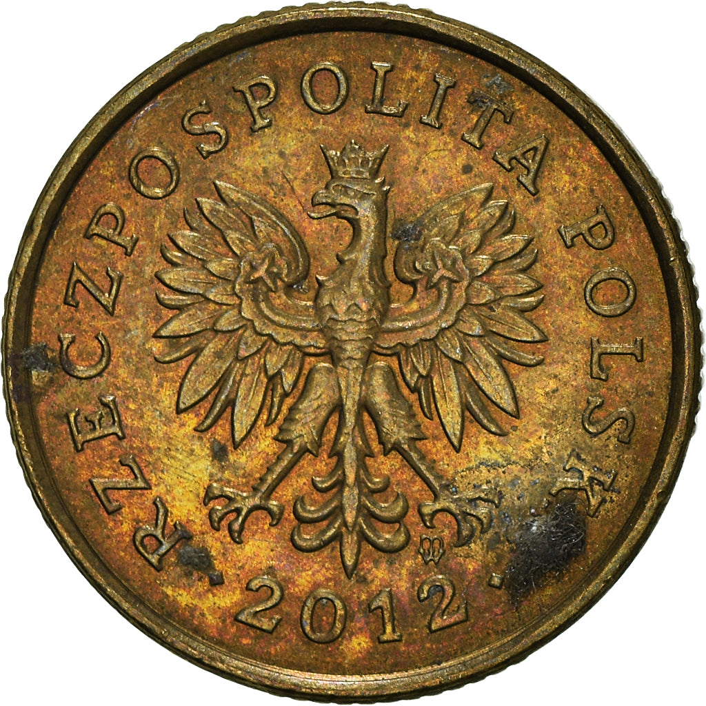Monnaie, Pologne, 5 Groszy, 2012