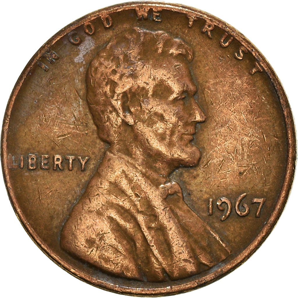 Moneta, Stati Uniti, Cent, 1967