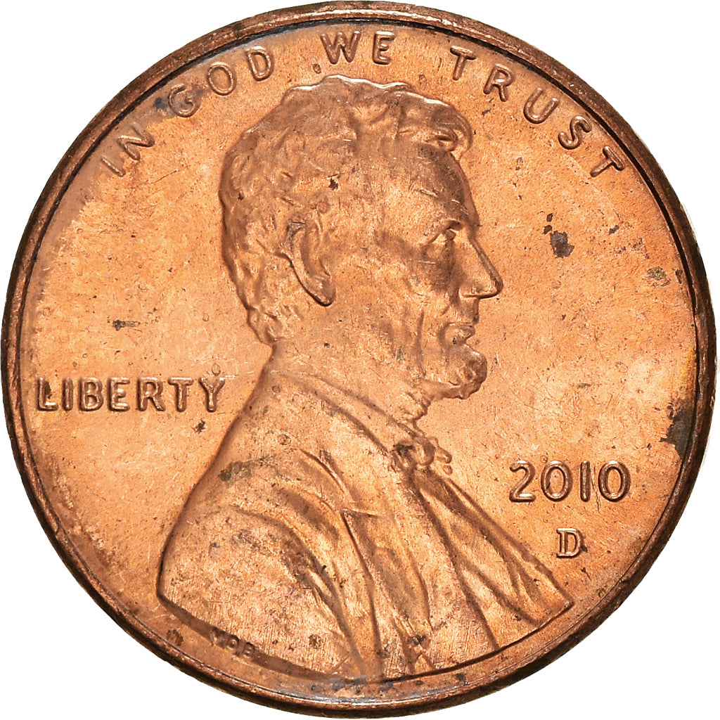 Moneta, Stati Uniti, Cent, 2010