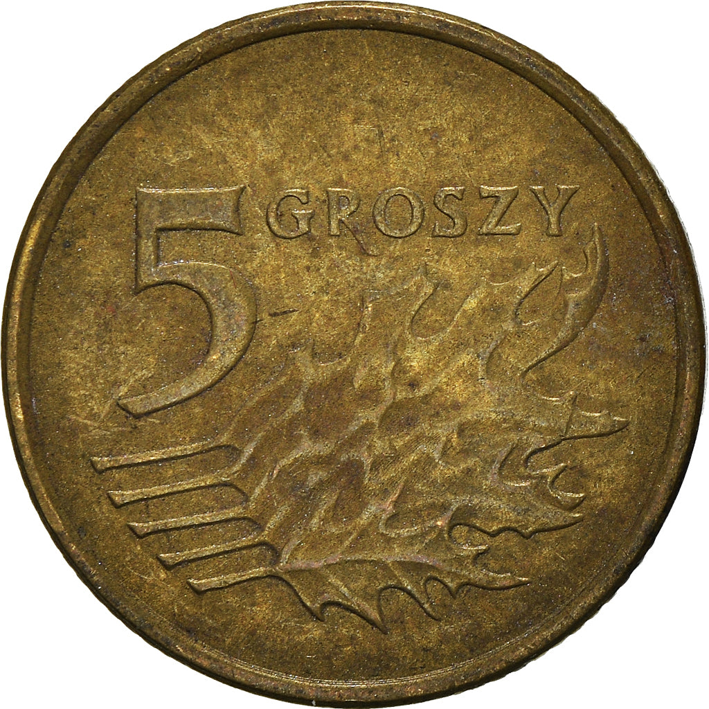 Moneta, Polonia, 5 Groszy, 2006