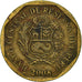 Monnaie, Pérou, 10 Centimos, 2008