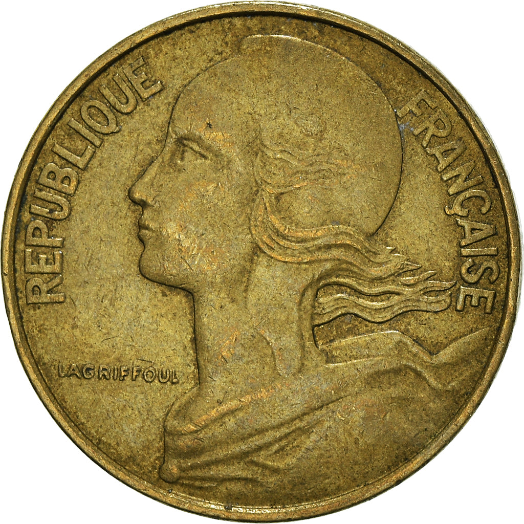 Moeda, França, 10 Centimes, 1978