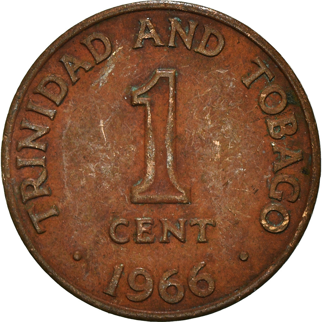 Coin, TRINIDAD & TOBAGO, Cent, 1966