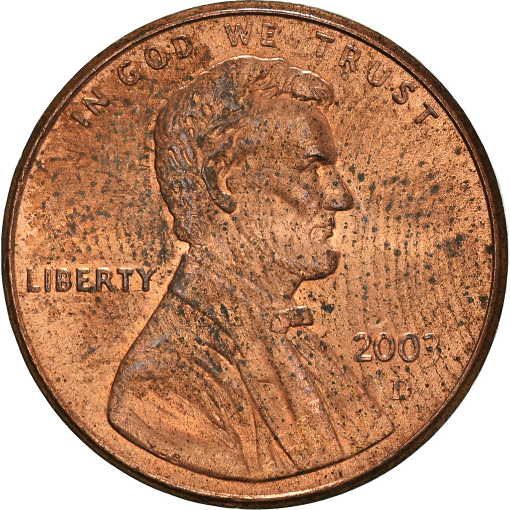 Coin, United States, Cent, 2003