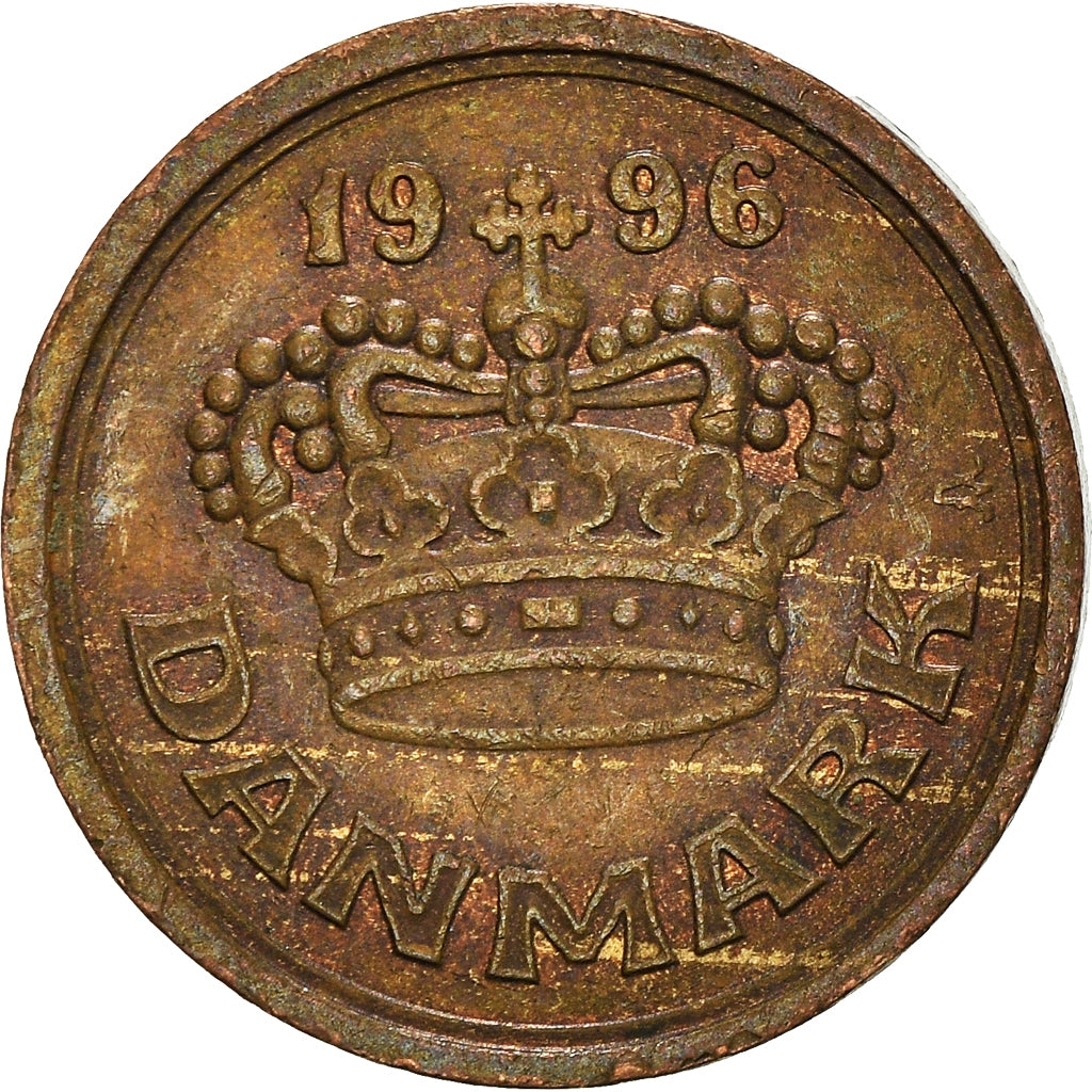 Munten, Denemarken, 25 Öre, 1996