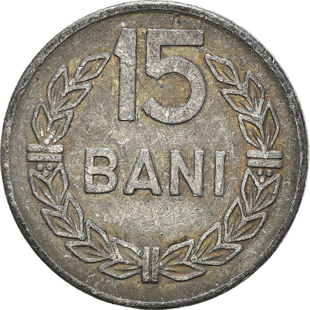 Munten, Roemenië, 15 Bani, 1975