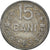 Coin, Romania, 15 Bani, 1975