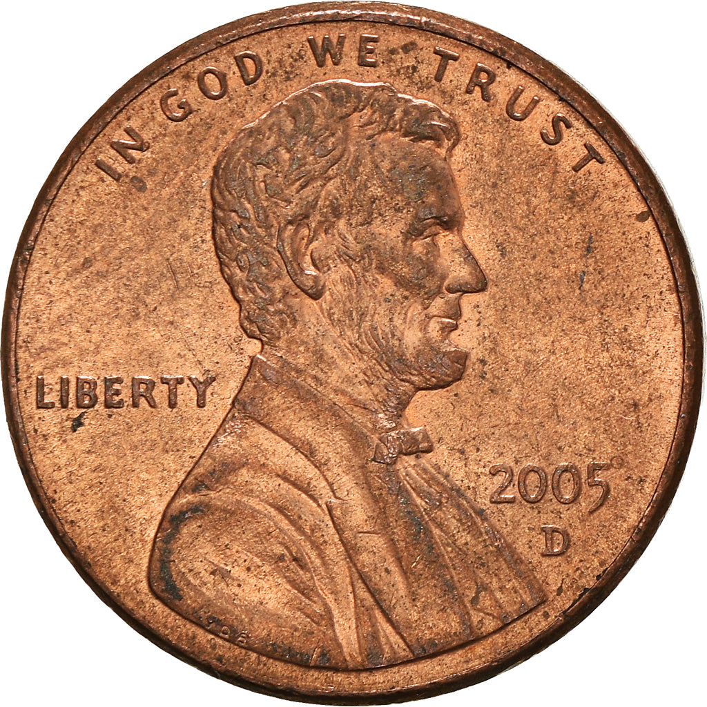Moneta, Stati Uniti, Cent, 2005