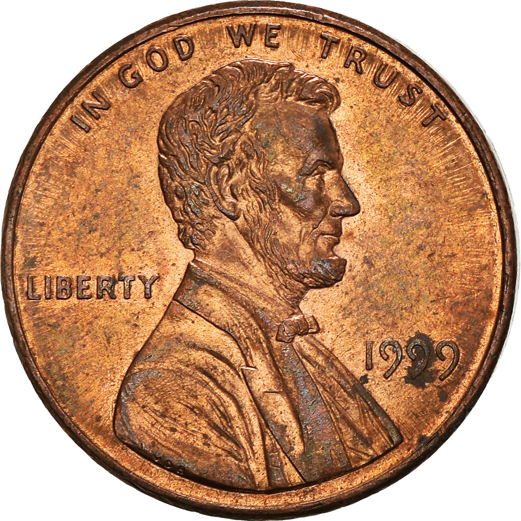 Moneta, Stati Uniti, Cent, 1999