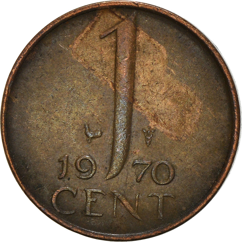 Münze, Niederlande, Cent, 1970