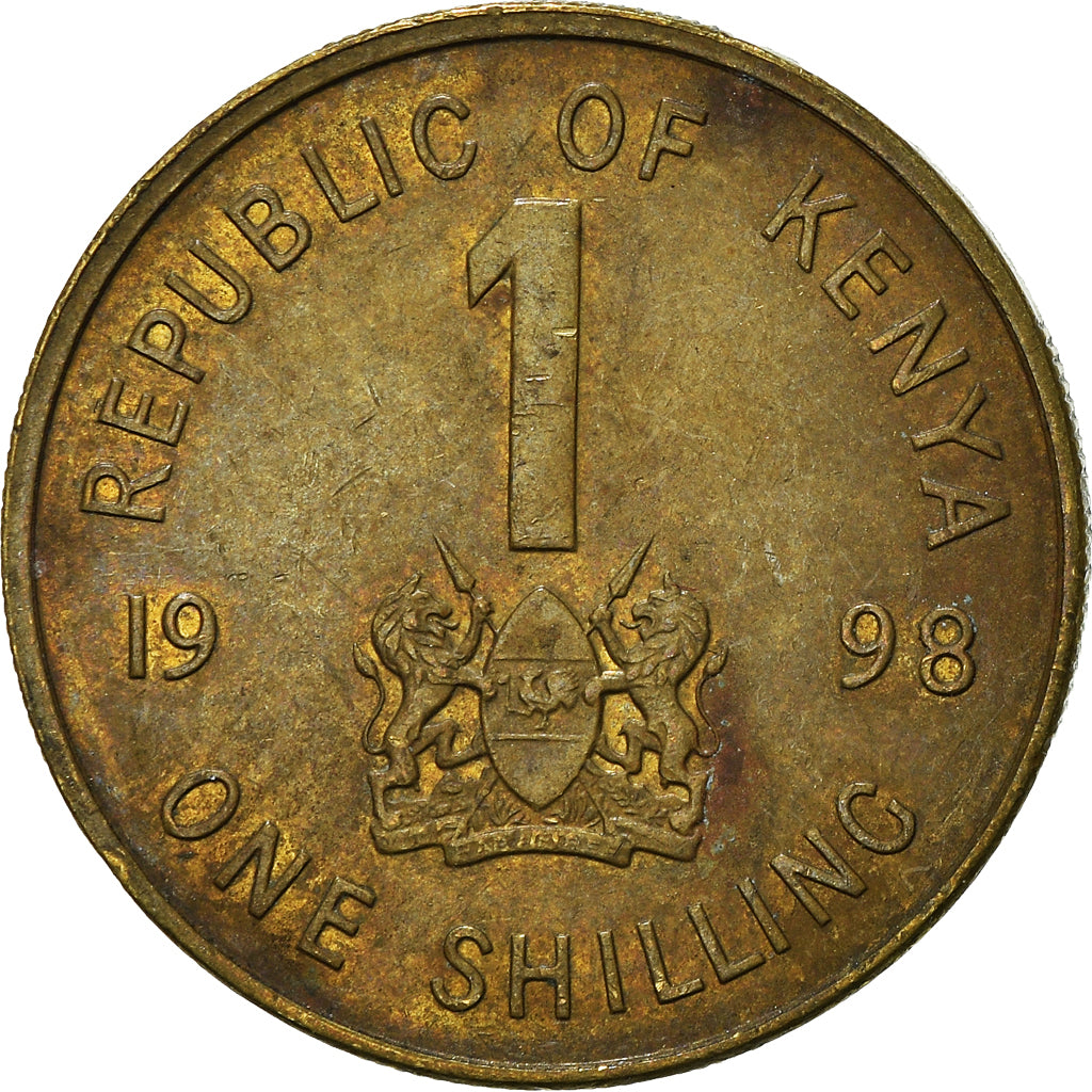 Moeda, Quénia, Shilling, 1998