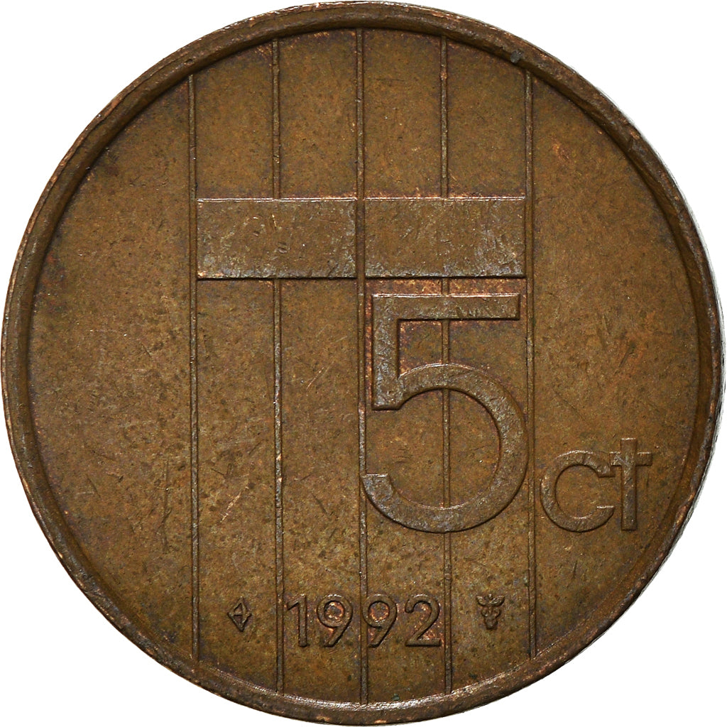 Munten, Nederland, 5 Cents, 1992