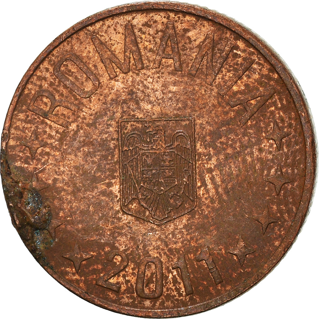 Monnaie, Roumanie, 5 Bani, 2011