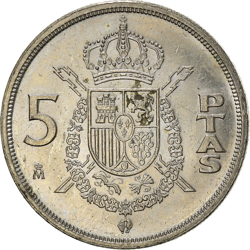 Moeda, Espanha, 5 Pesetas, 1983