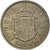 Moneda, Gran Bretaña, 1/2 Crown, 1958
