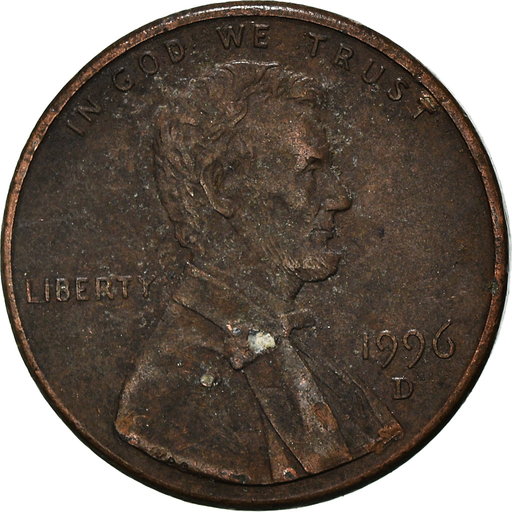 Moeda, Estados Unidos da América, Cent, 1996