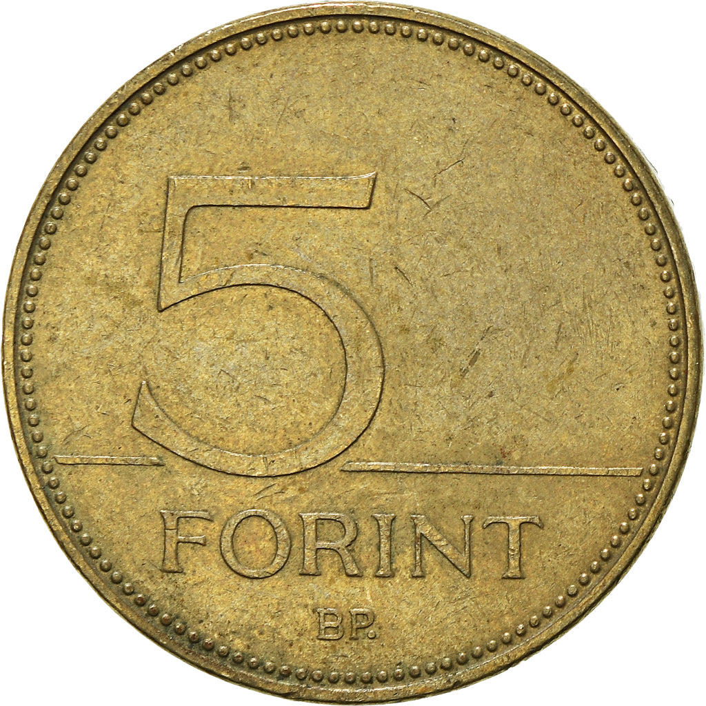 Moeda, Hungria, 5 Forint, 2000