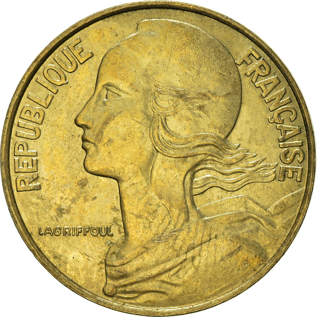 Moeda, França, 20 Centimes, 1997