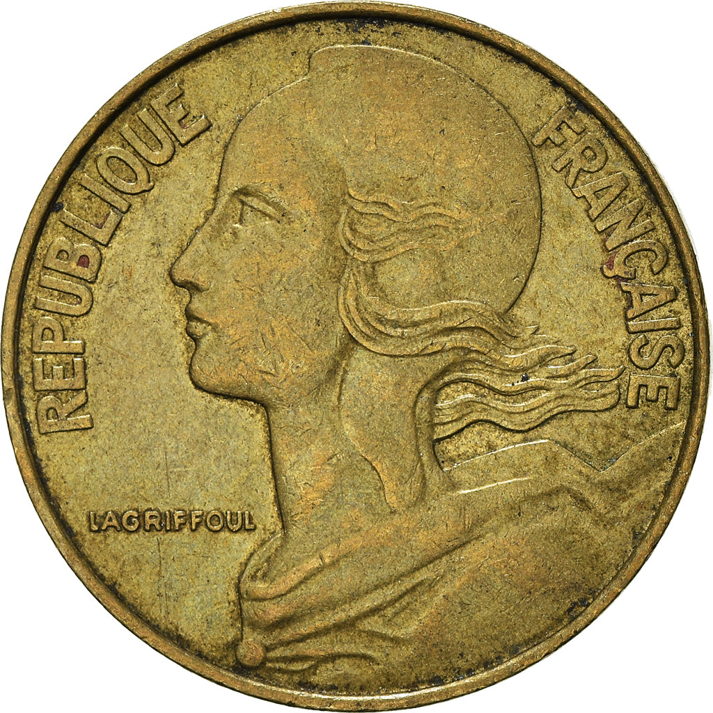 Münze, Frankreich, 20 Centimes, 1964