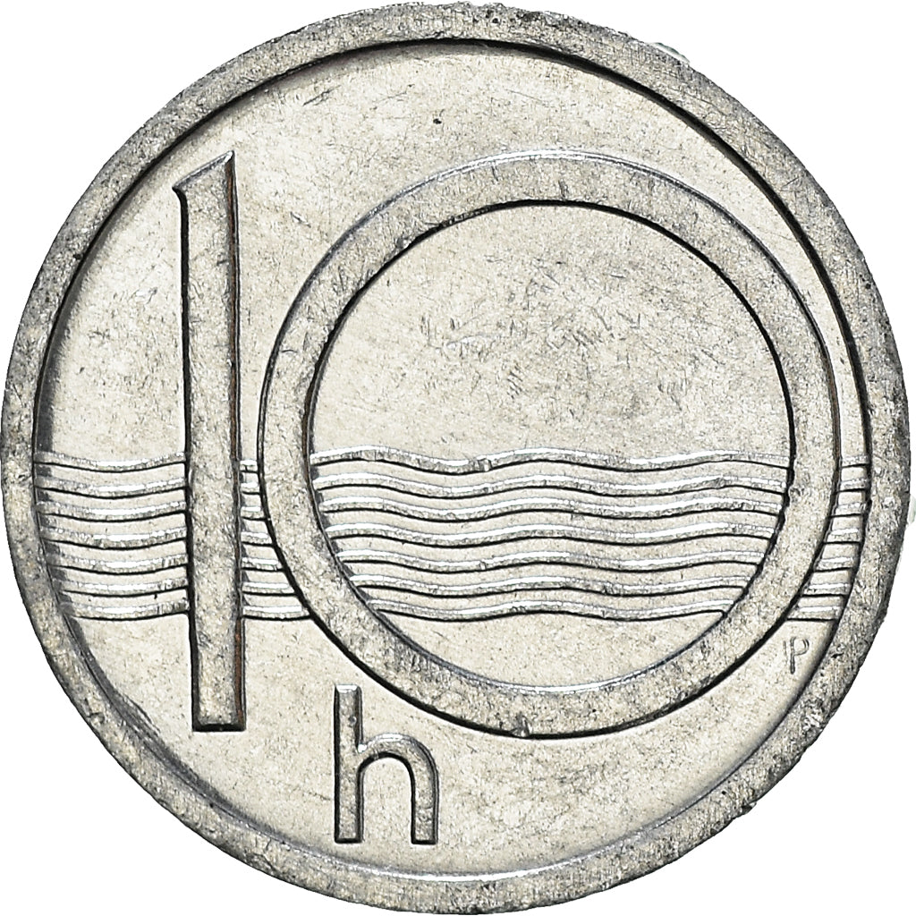 Moneda, República Checa, 10 Haleru, 1993