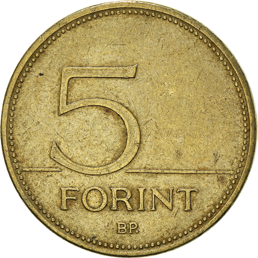 Monnaie, Hongrie, 5 Forint, 1996