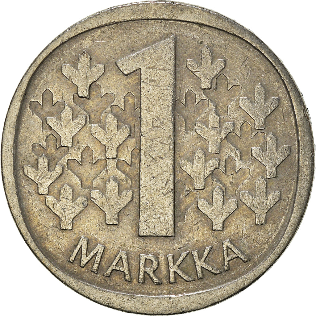 Monnaie, Finlande, Markka, 1972